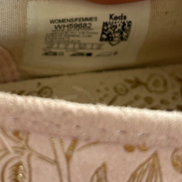 8.5 Keds X Rifle Paper Slip on Platform Sneakers - Picture 4 of 4